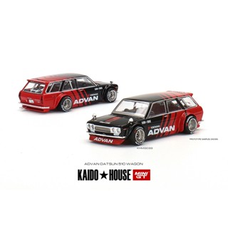 Mini GT No. 033 Datsun KAIDO 510 Wagon ADVAN