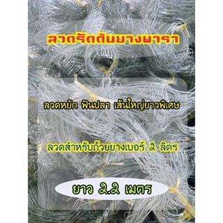 ลวดรัดต้นยางพารา ลวดหยักฟันปลา เบอร์ 13 เต็ม ยาว 2.2เมตร (แพ็ค 50 เส้น) วงลวด 7 นิ้ว ลวดเส้นใหญ่ ทนแดดฝน ไม่เป็นสนิมง่าย