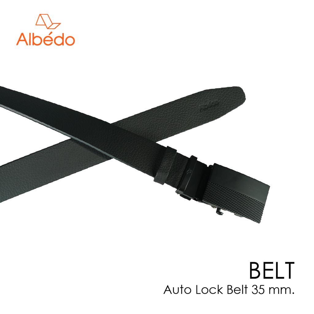 albedo-auto-lock-belt-35-mm-เข็มขัดหัวออโต้ล็อค-เข็มขัดผู้ชาย-เข็มขัดทำงาน-เข็มขัดหนัง-เข็มขัด-abmi00999