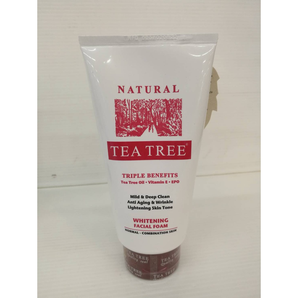 tea-tree-facial-foam-140-g-ที-ทรี-เฟเชียล-โฟม-มี-2-สูตร