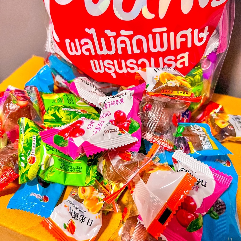 บ๊วยรวมรส-ขนาด-500-กรัม-ราคาถูกสุดๆ-เม็ดเน้นๆ-เม็ดใหญ่-เปรี้ยว-หวาน-ฉ่ำๆ-พร้อมส่งทั่วประเทศ