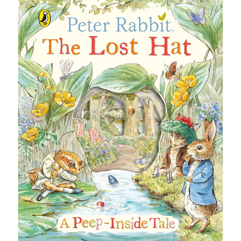 Peter Rabbit: The Lost Hat A Peep-Inside Tale Adventure Books for Kids ...
