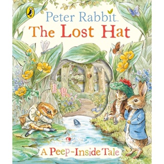 Peter Rabbit: The Lost Hat A Peep-Inside Tale Adventure Books for Kids  Animal Stories  Farm Animals