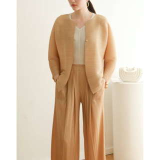 Restock!! 2MUAY PLEAT เสื้อคลุมผู้หญิง เสื้อคลุมพลีทคุณภาพ รุ่น GJO1095 9สี FREE SIZE CLASSY PLEAT CARDIGAN