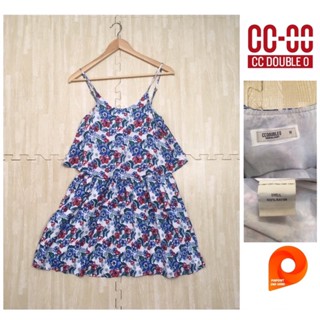 CCDoubleO เดรสลายดอก size M สภาพใหม่เทียบมือ1