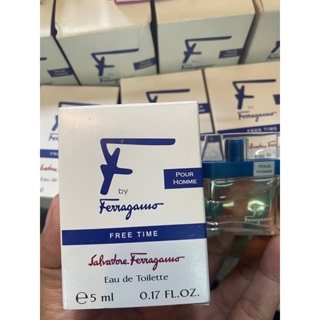 F by Ferragamo Pour Homme Free Time 5ml. ของแท้