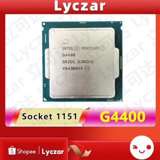 ภาพหน้าปกสินค้าโปรเซสเซอร์ CPU Intel Pentium G4400 LGA 1151 3.3GHz 3M Cache Dual-Core 54W Lyczar แบบตั้งโต๊ะ ที่เกี่ยวข้อง