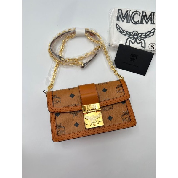 แท้-ชอปคิง-mcm-crossbody-กระเป๋าสะพายข้าง