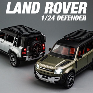 🌟จัดส่งภายใน24ชั่วโมง🌟โมเดลรถ Land Rover Defender  Car Model 1:24