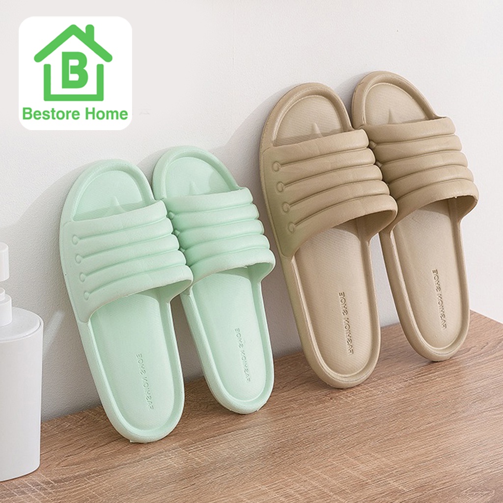 bestorehome-รองเท้าแตะ-รองเท้าซิลิโคน-pvc-ใส่สบาย-ราคาถูก-มีหลายสีให้เลือก