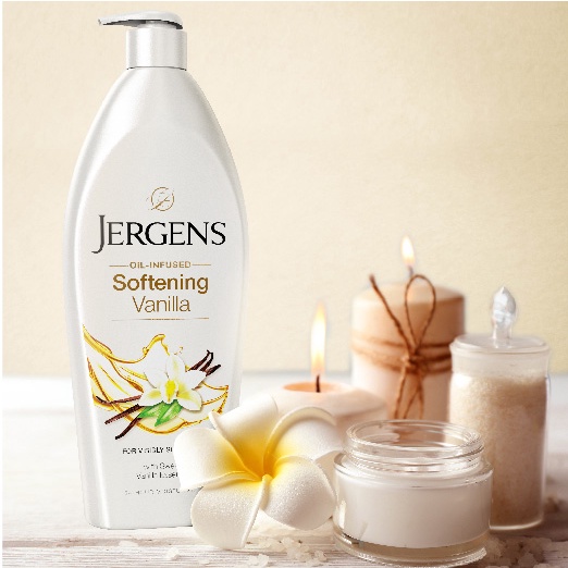 โลชั่นทาผิว-jergens-jergen-softening-vanilla-oil-infused-moisturizer-lotion-496ml-เจอร์เกนส์-เจอเก้น-ทาผิว-โลชั่นผิวแห้
