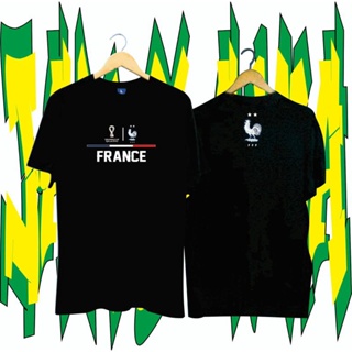 FIFA เสื้อยืด T-shirt QATAR FRANCE World Cup