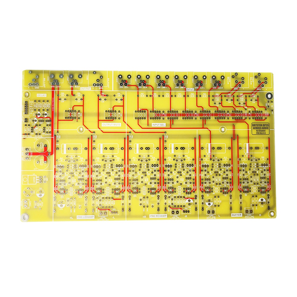 Nvarcher Fully balanced preamp board Bystronic BP26 preamp circuit PCB