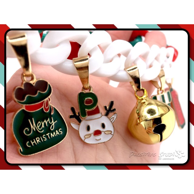 ปลอกคอ-สร้อยคอสุดน่ารักสำหรับน้องหมาและน้องแมว-christmas-collection-pet-collars-large-size