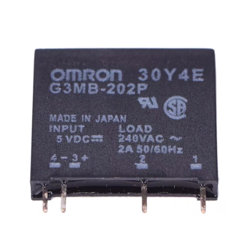 Omron SSR G3MB202P PCB Solid State Relay 2A 250V Coil 35VDC Shopee