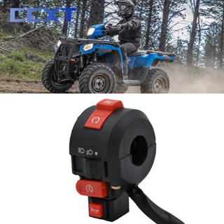 ปุ่มสวิตช์ไฟเลี้ยวทรัมเป็ต 50-250cc 22 มม. สําหรับรถจักรยานยนต์ ATV สกูตเตอร์