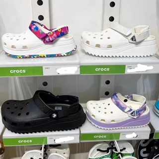 Crocs ของแท้ 100% รองเท้าแตะ ขนาดใหญ่ สําหรับผู้ชาย ผู้หญิง [206772]