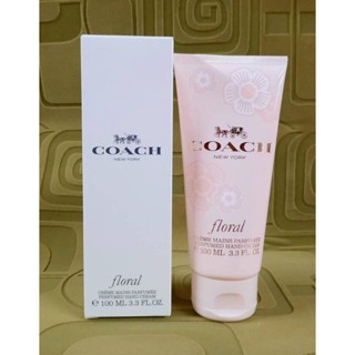 โค๊ช ฟลอรัล ครีมทามือ และทาผิวกาย  Coach New York #Floral Perfume Hand Cream 100 ml