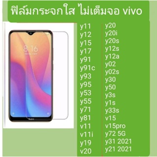 ฟิล์มกระจกใส ไม่เต็มจอ รุ่น Vivo