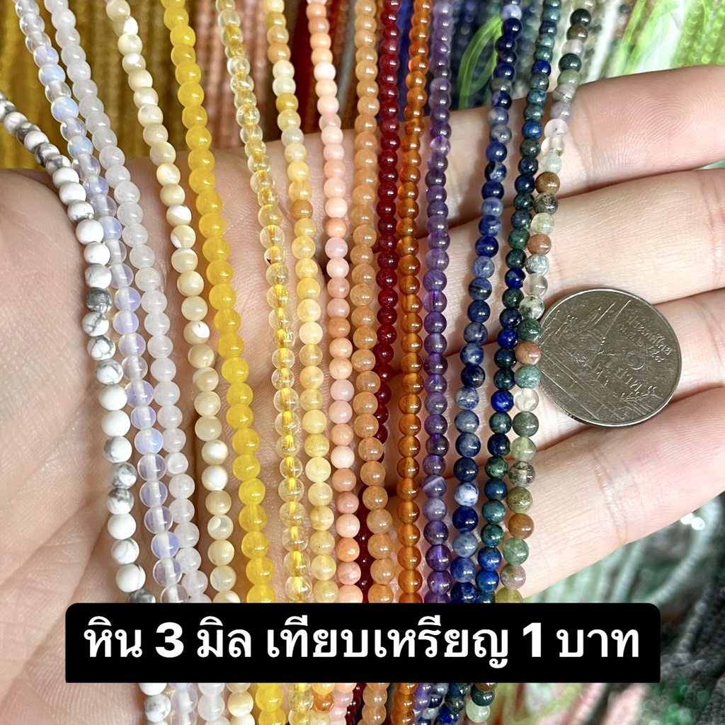 ปะการัง-สีแดง-red-coral-3-mm-ทรงกลม-เส้นยาว