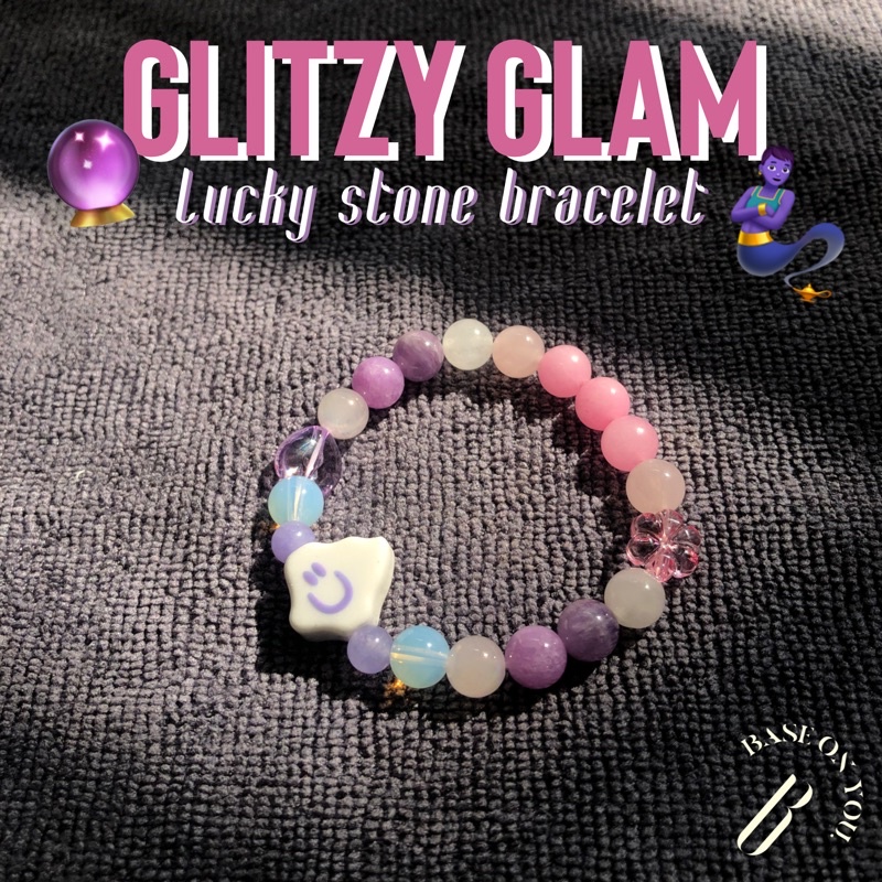 base-on-you-lucky-stone-bracelet-glitzy-glam-กำไลข้อมือหินนำโชค