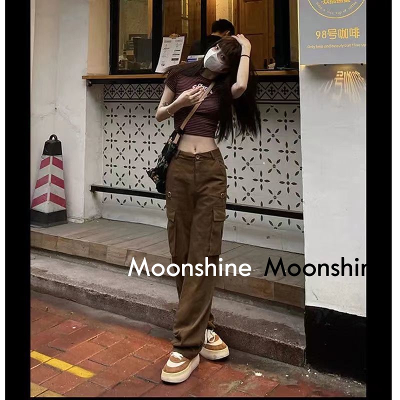 moon-กางเกงขายาว-กางเกงเอวสูง-ย้อนยุค-2022-new-รุ่นใหม่-fashion-สวยงาม-ins-a23l02d-36z230909