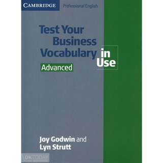 DKTODAY หนังสือ TEST YOUR BUSINESS VOCAB. IN USE ADVANCED/ANS.