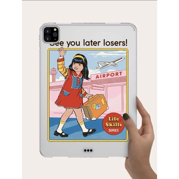 เคสไอเเพดใสสกีนแอร์พอร์ต-see-you-later-loser-เอเลี่ยน-don-t-talk-to-strangers-case-ipad-เคสแท็ปเเล็ต-เคสใสสกีนลาย