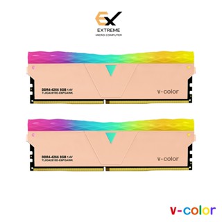 แรมพีซี 16GB (8GBx2) DDR4 4266/4800/5066 MHz v-color PRISM PRO RGB