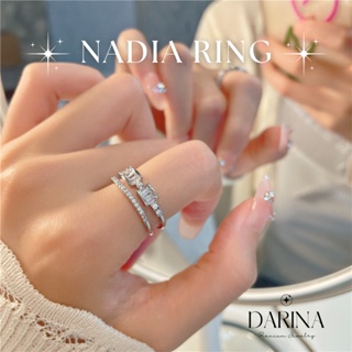 Nadia Ring ✨ แหวน พร้อมกล่องเครื่องประดับ เขียนการ์ดได้ Darina Jewelry DRR0002