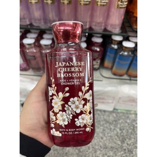 Bath & Body Works Japanese Cherry Blossom Shower Gel 295ml. ของแท้