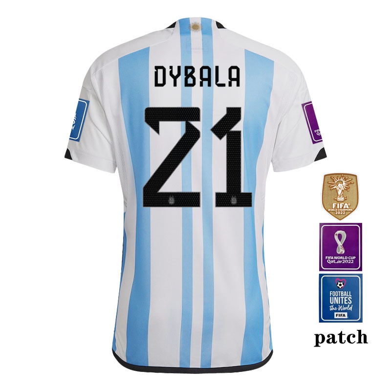 เสื้อกีฬาแขนสั้น-ลายทีมชาติฟุตบอล-argentina-fans-issues-22-23-ชุดเหย้า-สําหรับผู้ชาย-ไซซ์-s-4xl