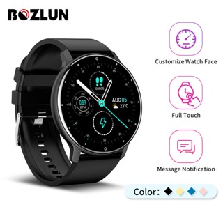 BOZLUN สมาร์ทวอทช์ แท้ Smart watch สัมผัสได้เต็มจอ  นาฬิกาวัดความดันนาฬิกาออกกำลังกายวัดชีพจรเครื่องศูนย์ไทย สำหรับ