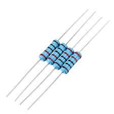 5pcs ตัวต้านทาน ฟิลม์ โลหะ  Metal Film resistor 3W 1% 100R-1.8K Ohm โอห์ม