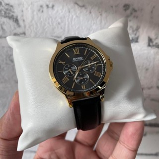 🎁CASIO STANDARD MTP-V300GL-1A ของแท้ 100% พร้อมส่ง ประกัน 1 ปี