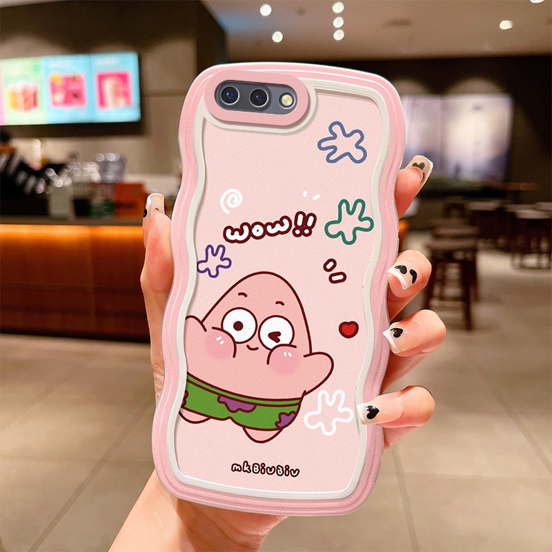 fashion-เคส-oppo-a3s-เคสโทรศัพท์มือถือแบบใส-ลายการ์ตูนคลื่นใหญ่น่ารัก-สําหรับ-oppo-a3s-a12e