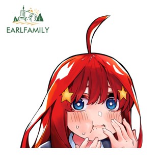 Earlfamily สติกเกอร์ไวนิล The Quintessential Quintuplets ป้องกันรอยขีดข่วน สําหรับติดตกแต่งแล็ปท็อป 13 ซม. x 12 ซม.