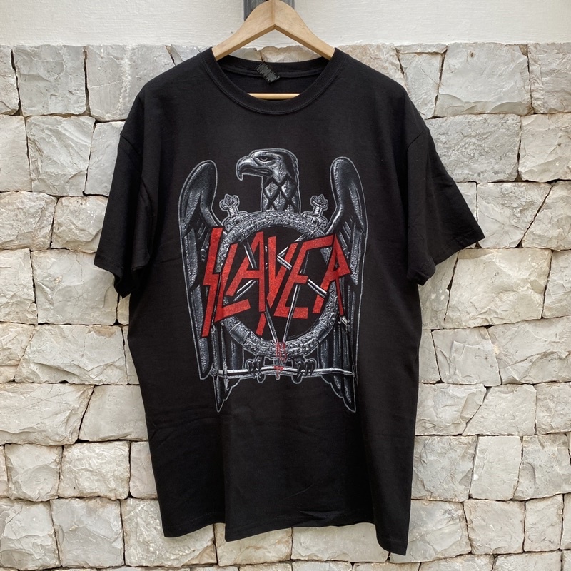 เสื้อวง-slayer-ลายสวยๆ-ลิขสิทธิ์แท้-นำเข้าจาก-usa