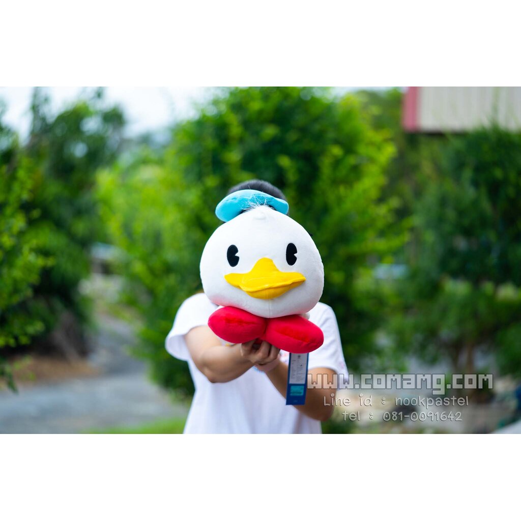 ตุ๊กตา-donald-duck-เป็ดโดนัลดั๊กกอดหัวใจ-ลิขสิทธิ์แท้