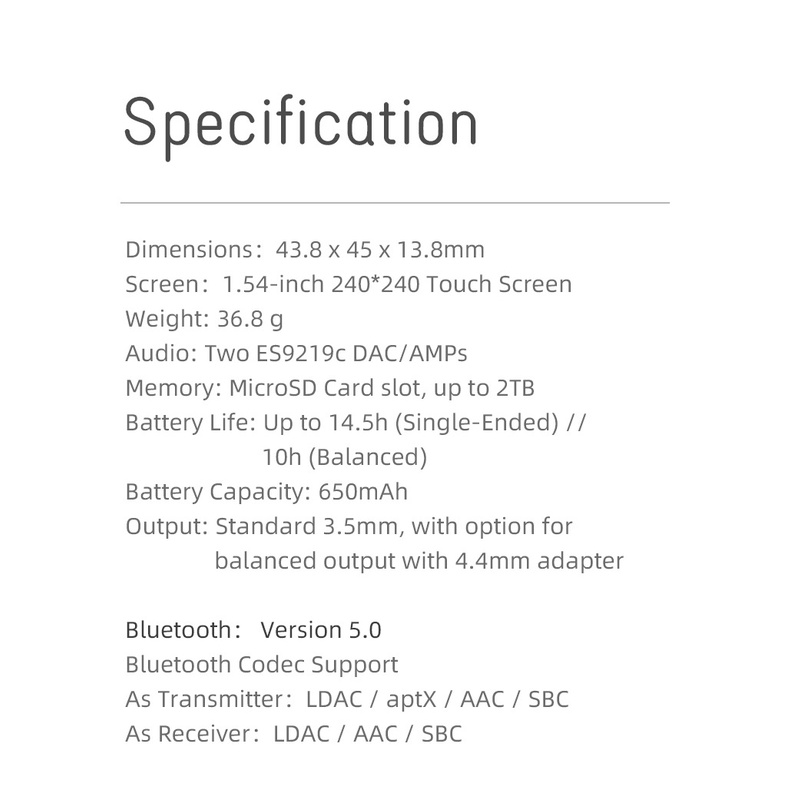 shanling-m0-pro-เครื่องเล่นเพลงพกพาจิ๋ว-รองรับ-dual-hi-res-ประกันศูนย์ไทย