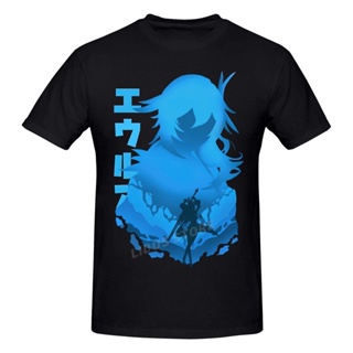 ถูกท Genshin Impact Games T shirt Harajuku Clothing Short Sleeve T-shirt 100% Cotton Sweatshirts Graphics Tshirt Brands