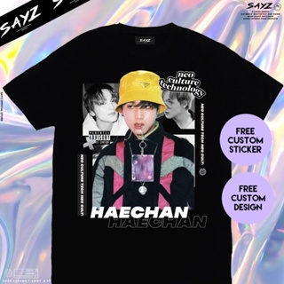 White Kaos Haechan NCT U 2020 kpop baju Korean Streetware Set Harajuku Kus Cop Mens Wear T-Shirt