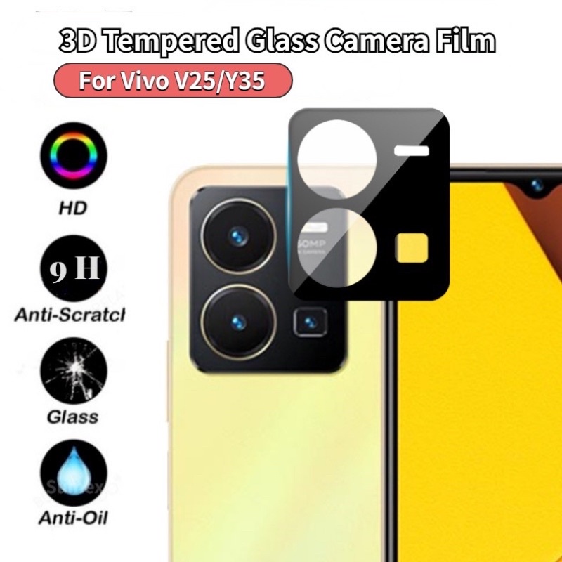 ฟิล์มกระจกนิรภัยเลนส์กล้อง สีดำ3D ลงขอบ สำหรับรุ่นRedmi1A | Shopee Thailand