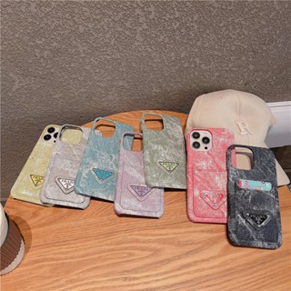 เคสโทรศัพท์มือถือ ผ้ายีน แฟชั่น สําหรับ Samsung S23 S22 S21 S20Ultra S23 S22 S21 S20Plus S20FE S21FE A12 A32 A42 A52 A72 A31 A51 A71 A50 A70 S8 S9 S10Plus S10E Note8 9 10 20 Note10Plus