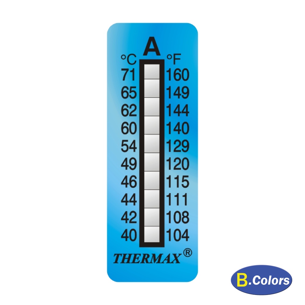 แผ่นสติ๊กเกอร์วัดอุณหภูมิ-thermax-รุ่น-10-level