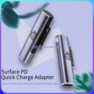 102W Type C Magnetic Adapter สำหรับ Microsoft Surface USB-C Female To Pd Fast Charging Converter Experth