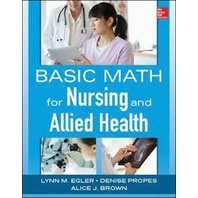 9781259253690 BASIC MATH FOR NURSING AND ALLIED HEALTH