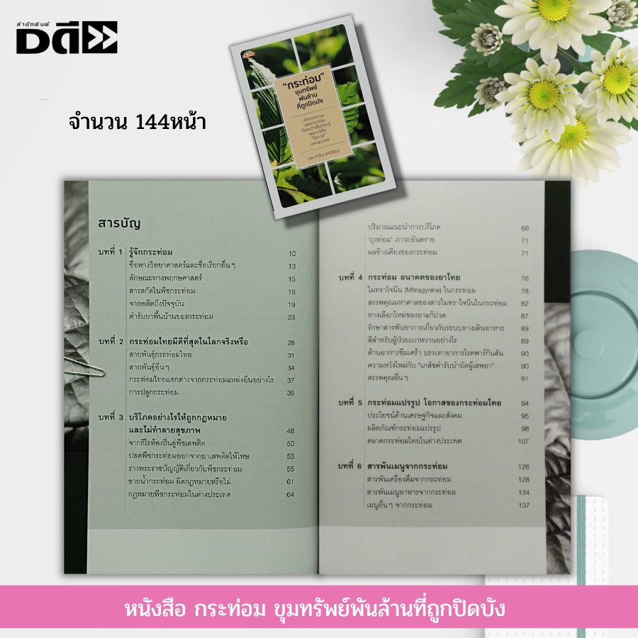 หนังสือ-กระท่อม-ขุมทรัพย์พันล้านที่ถูกปิดบัง-พืชสมุนไพร-สมุนไพรไทย-สมุนไพรพื้นบ้าน-พันธุ์กระท่อม-น้ำกระท่อม