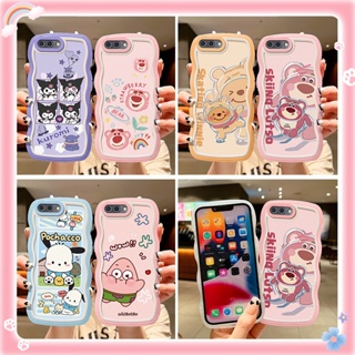 【Fashion】เคส oppo a3s เคสโทรศัพท์มือถือแบบใส ลายการ์ตูนคลื่นใหญ่น่ารัก สําหรับ oppo a3s a12e