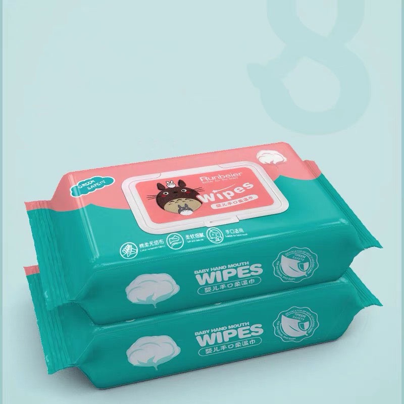 ทิชชู่เปียก-กระดาษทิชชู่เปียก-ไร้สาร-ขายยกลัง-baby-wipes-1ลัง-70ห่อ